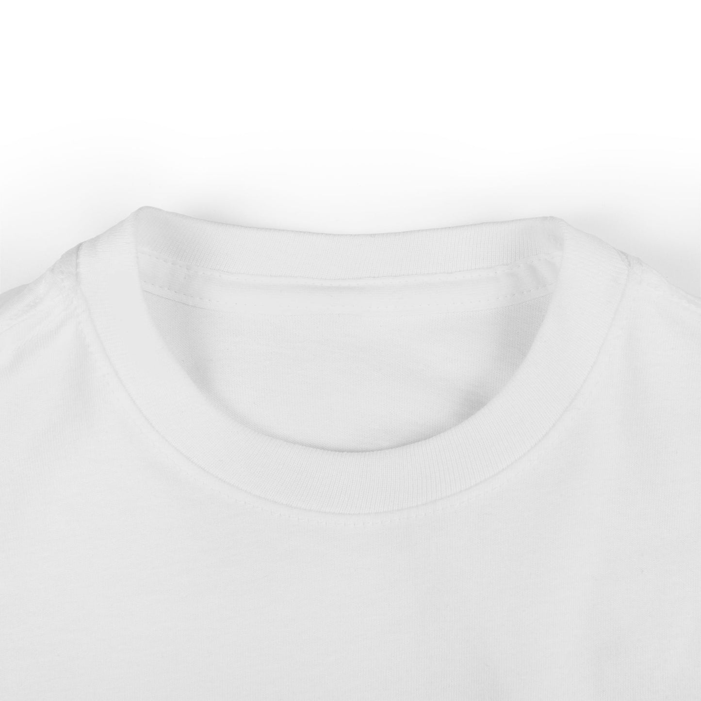 Infant Tee — 'Happy Holy' Cherub Floral Baby Shirt with Angel Wings Back