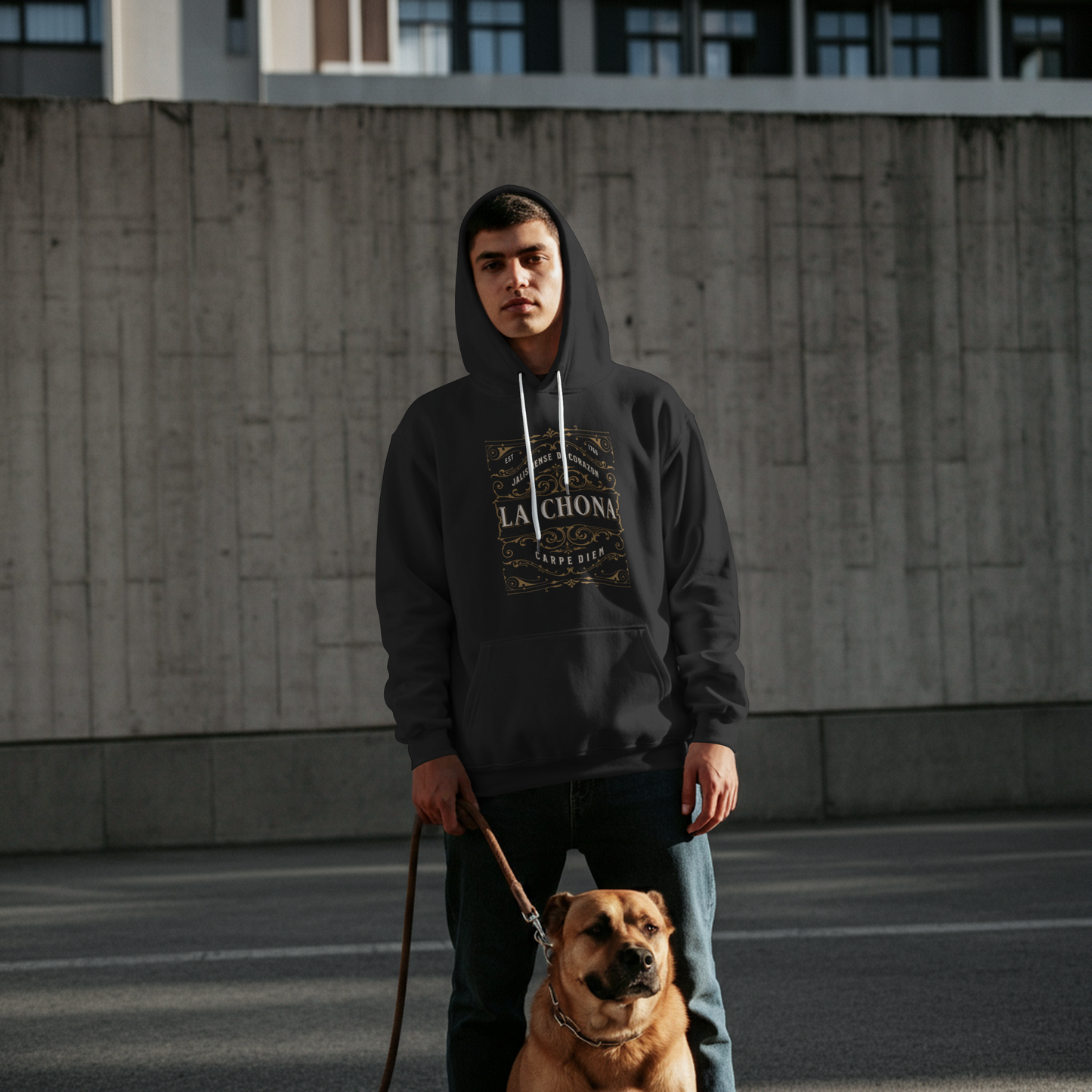 Hoodie Carpe Diem "La Chona" Graphic Pullover