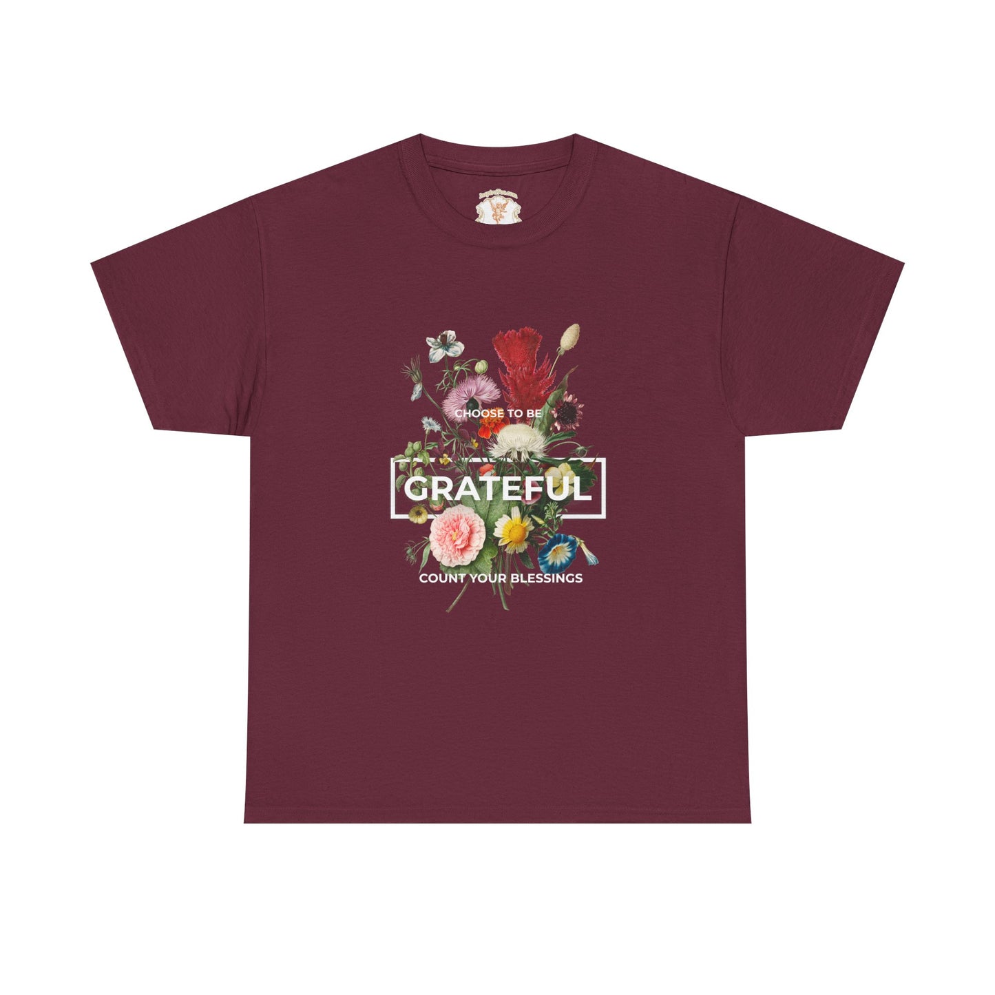 Grateful Floral Tee