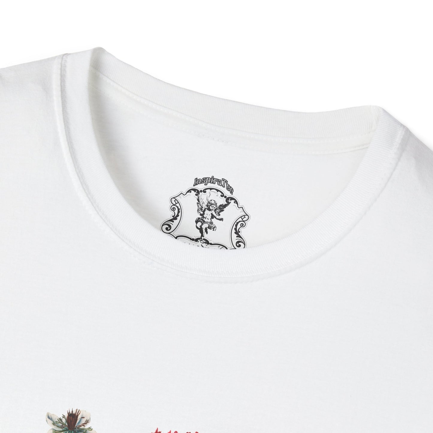 Kind Floral T-Shirt — Vintage Botanical 'KIND' Graphic Tee