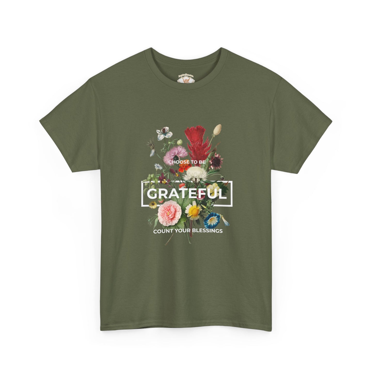Grateful Floral Tee