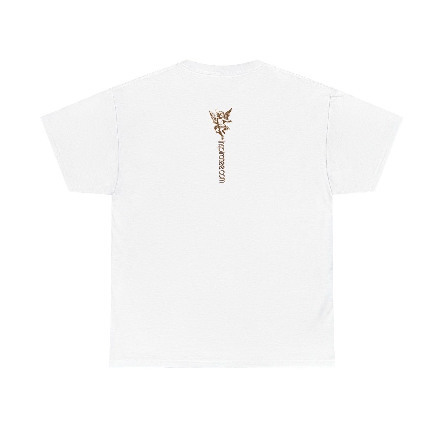 Angel Illustration Tee — "Pray for Me" Vintage Cherub Graphic T‑Shirt