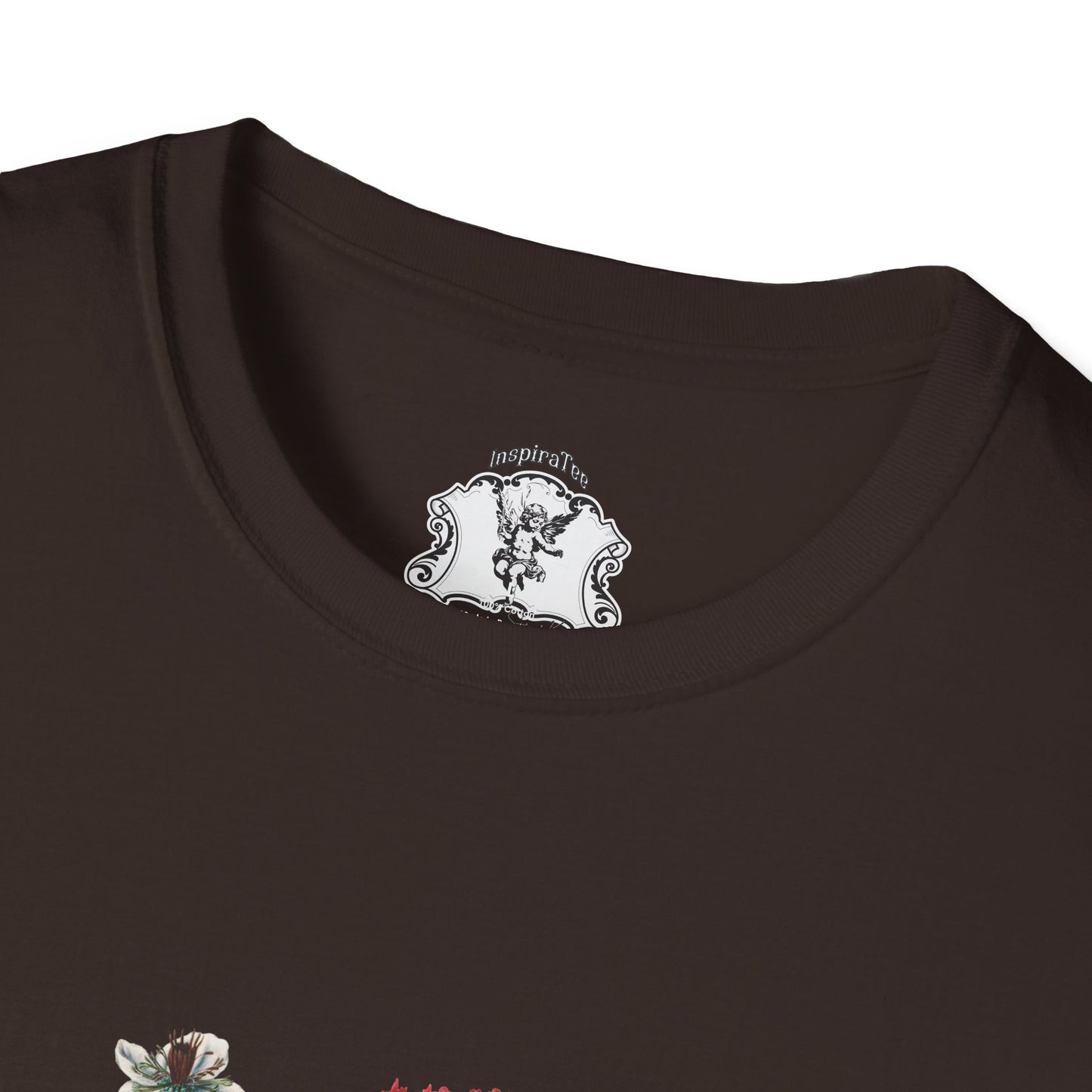 Kind Floral T-Shirt — Vintage Botanical 'KIND' Graphic Tee