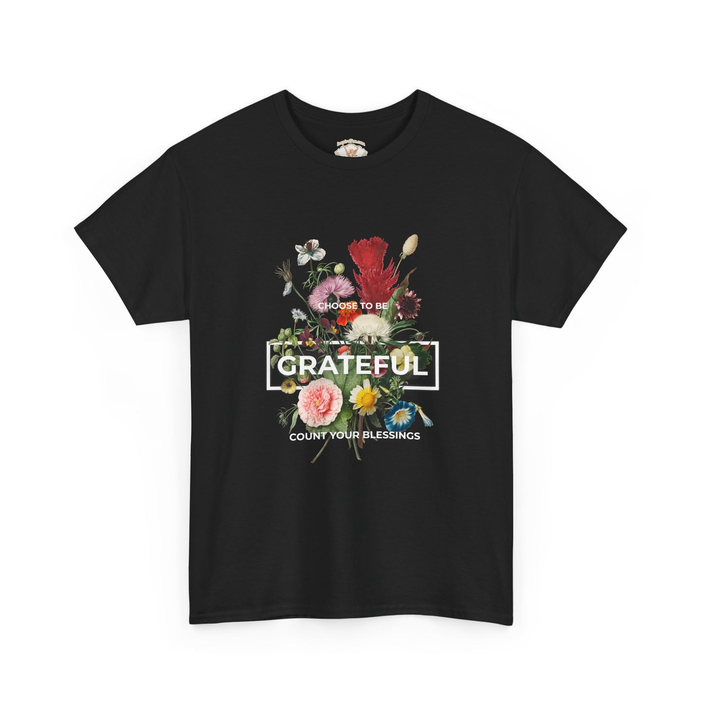 Grateful Floral Tee