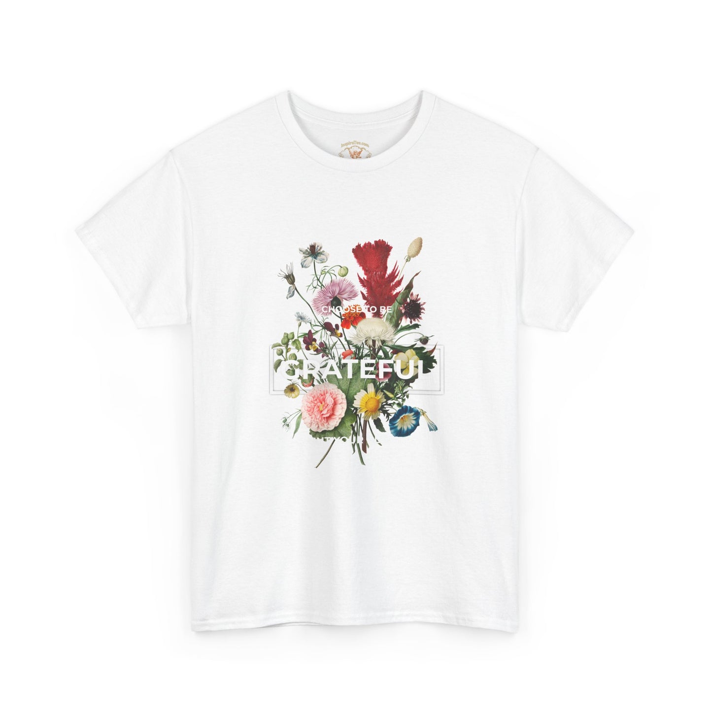 Grateful Floral Tee