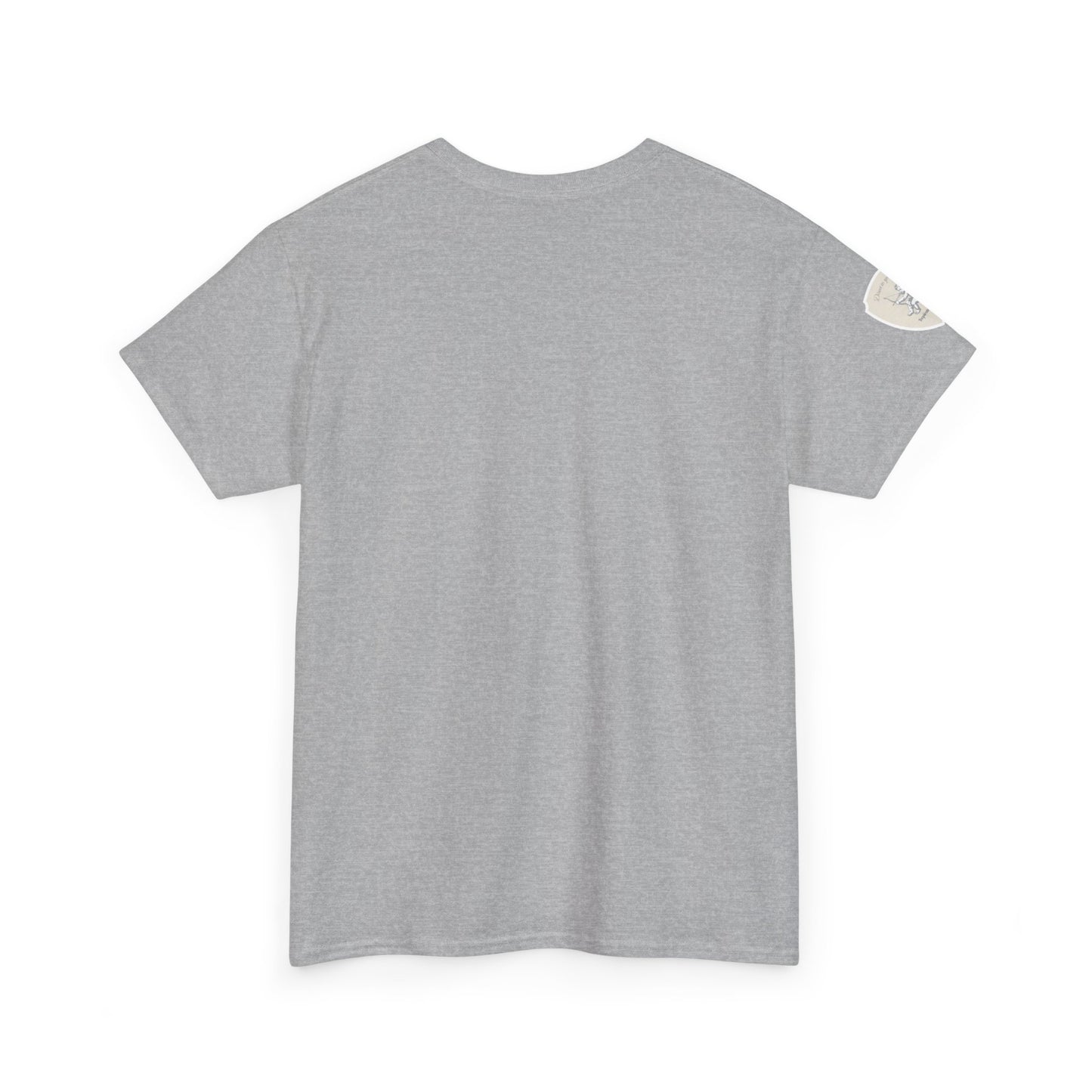 Angel Statue Floral Tee — "Acta Non Verba" Graphic Shirt