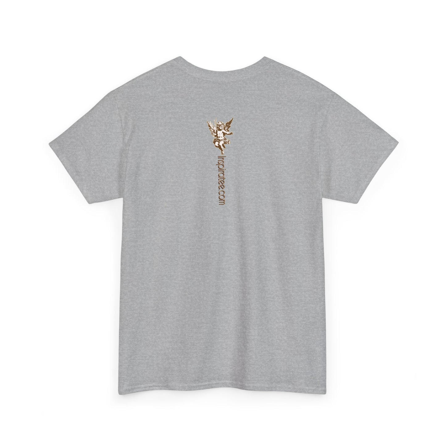 Angel Illustration Tee — "Pray for Me" Vintage Cherub Graphic T‑Shirt