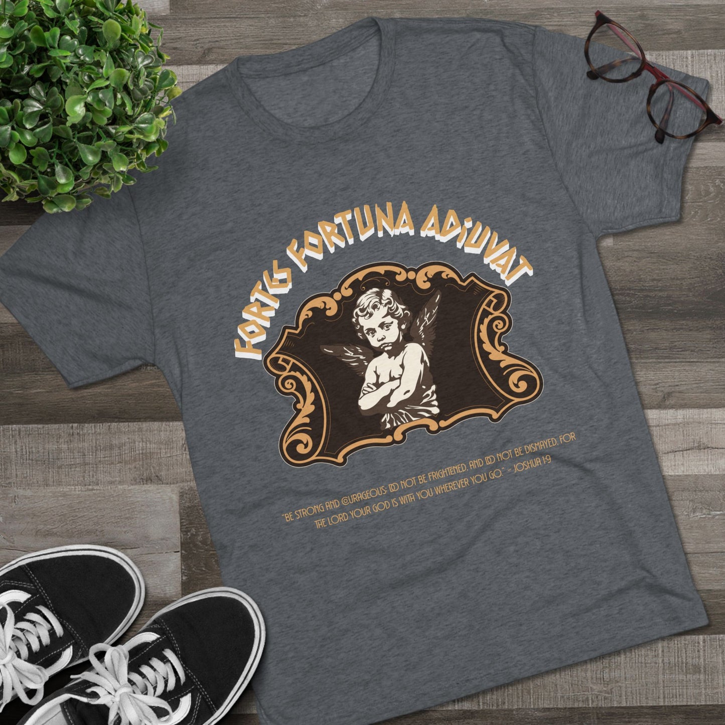 Stoic Inspiration Unisex Tri-Blend Crew Tee