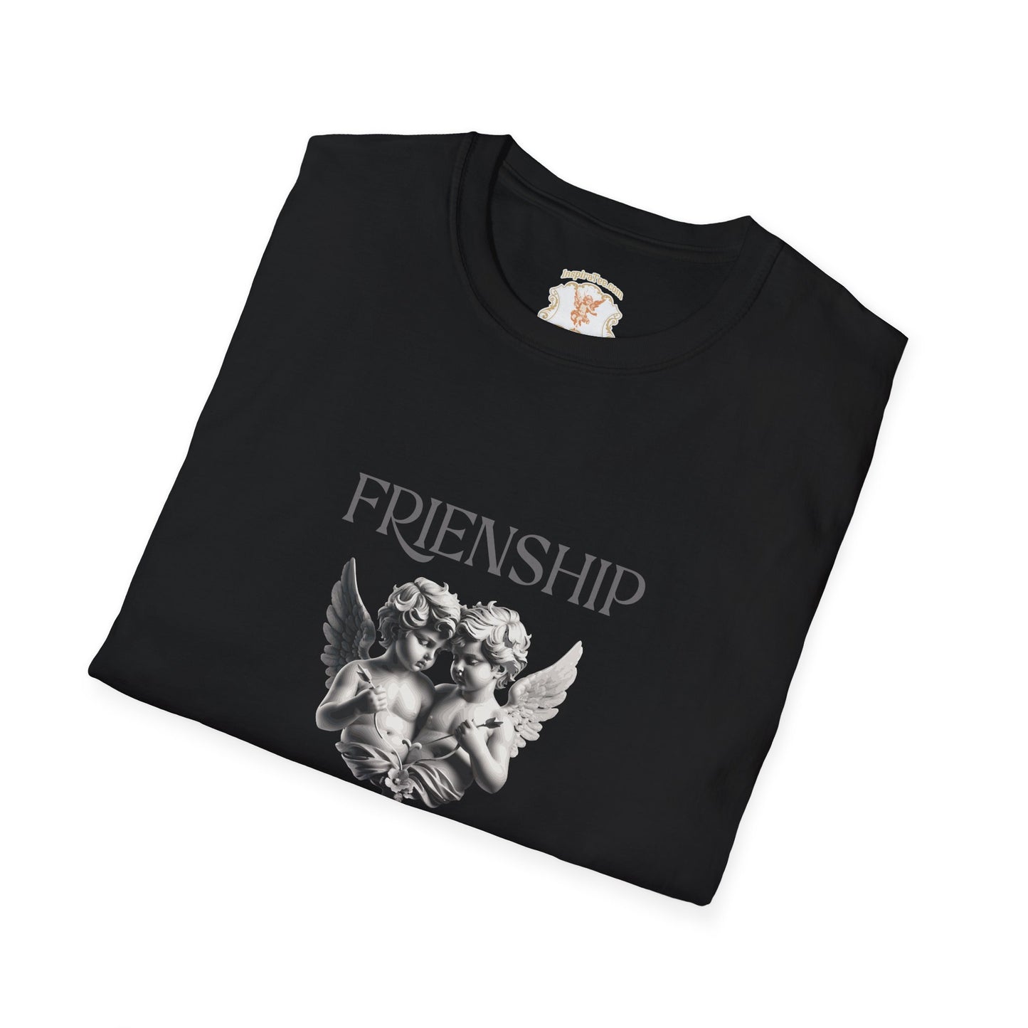 Friendship Angel Graphic T‑Shirt — Cherub Vintage Print Tee