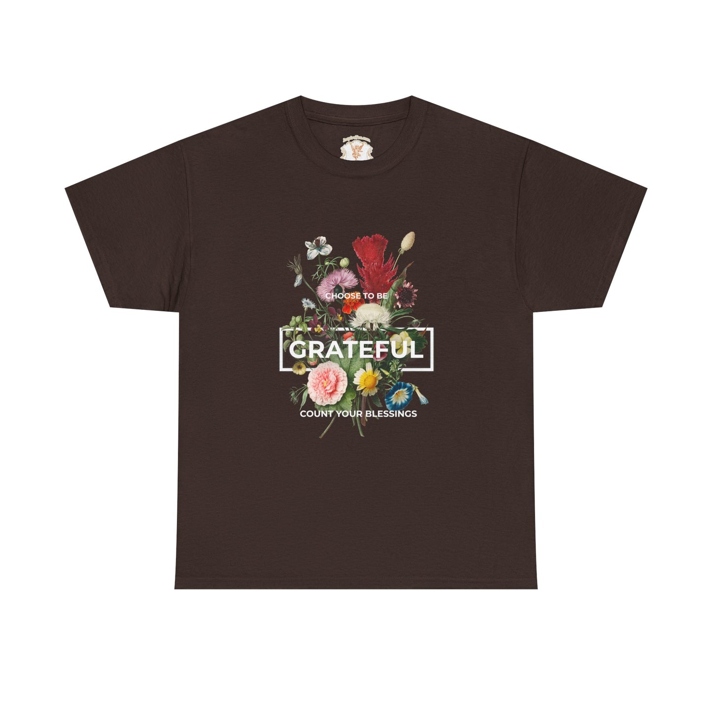 Grateful Floral Tee