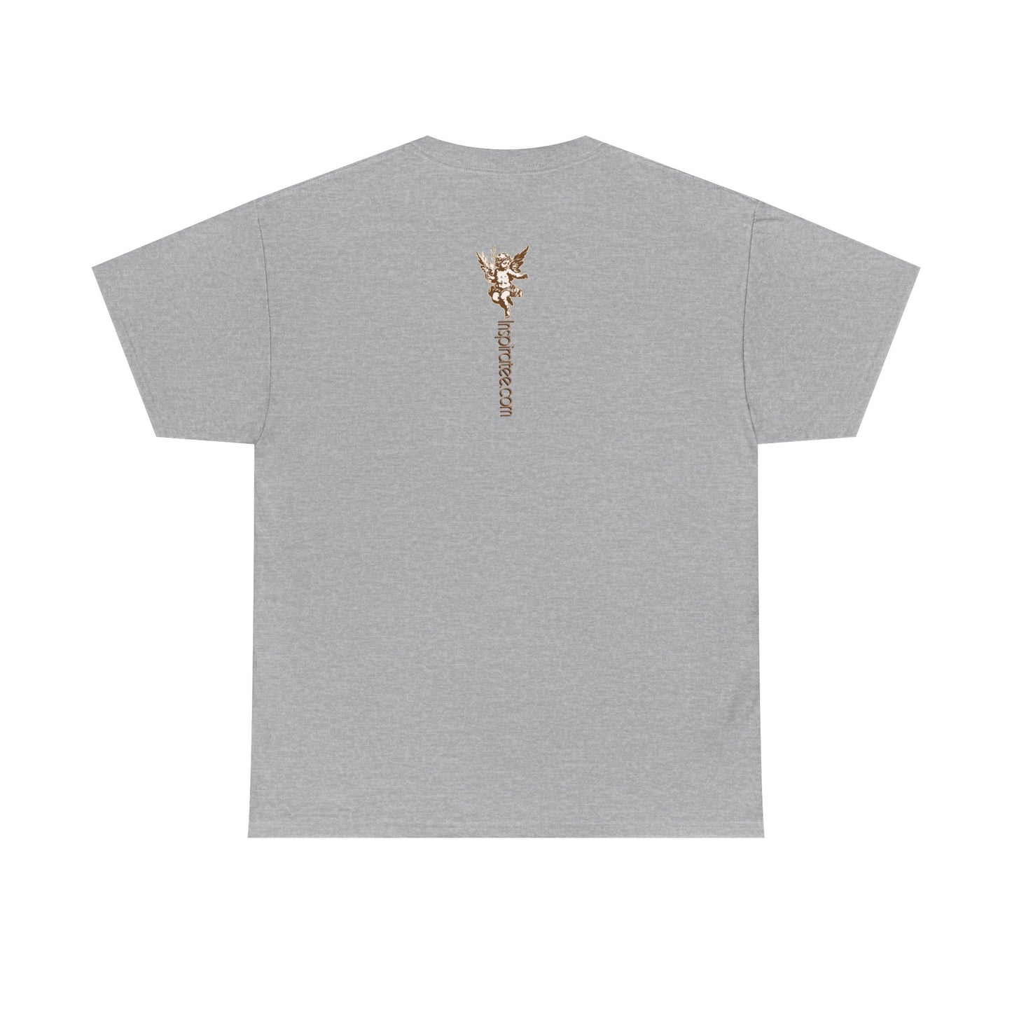 Angel Illustration Tee — "Pray for Me" Vintage Cherub Graphic T‑Shirt