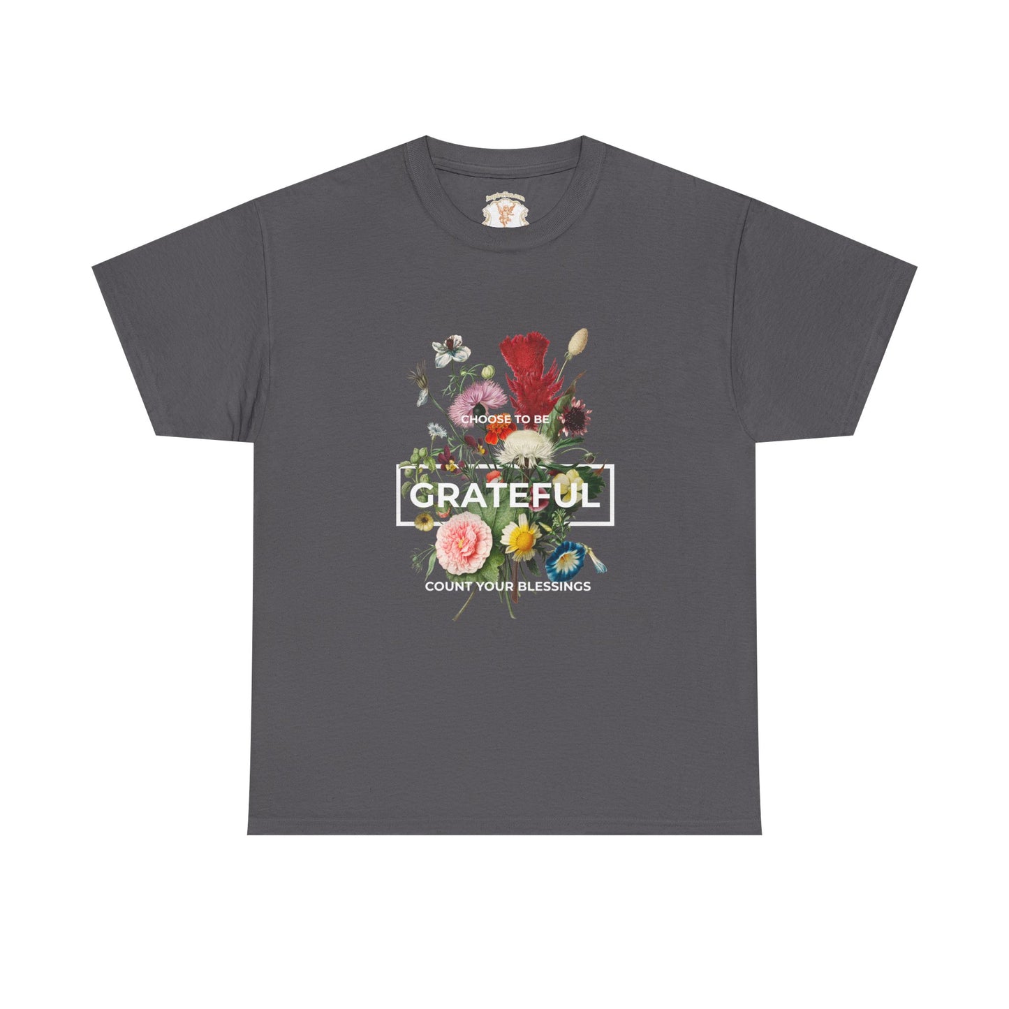 Grateful Floral Tee
