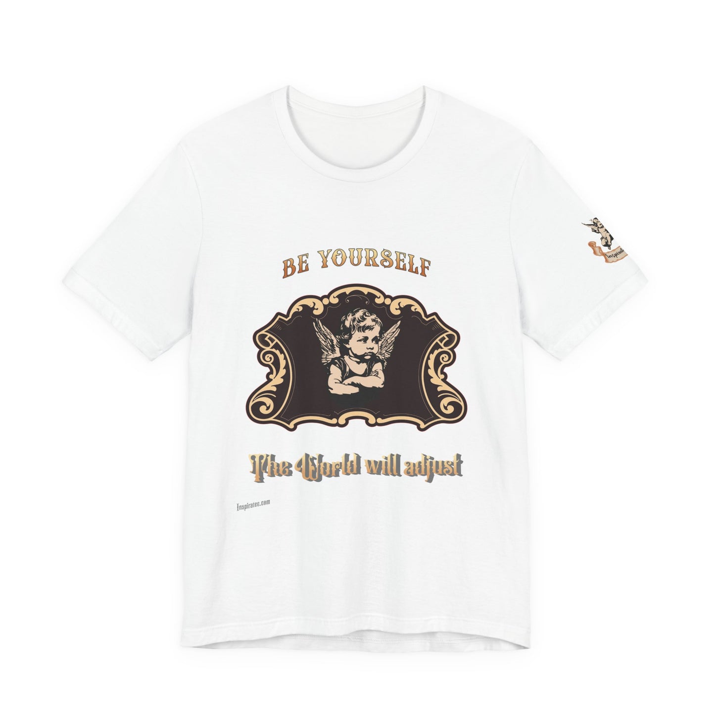 "Be Yourself" Tee — Vintage Cherub Graphic Shirt