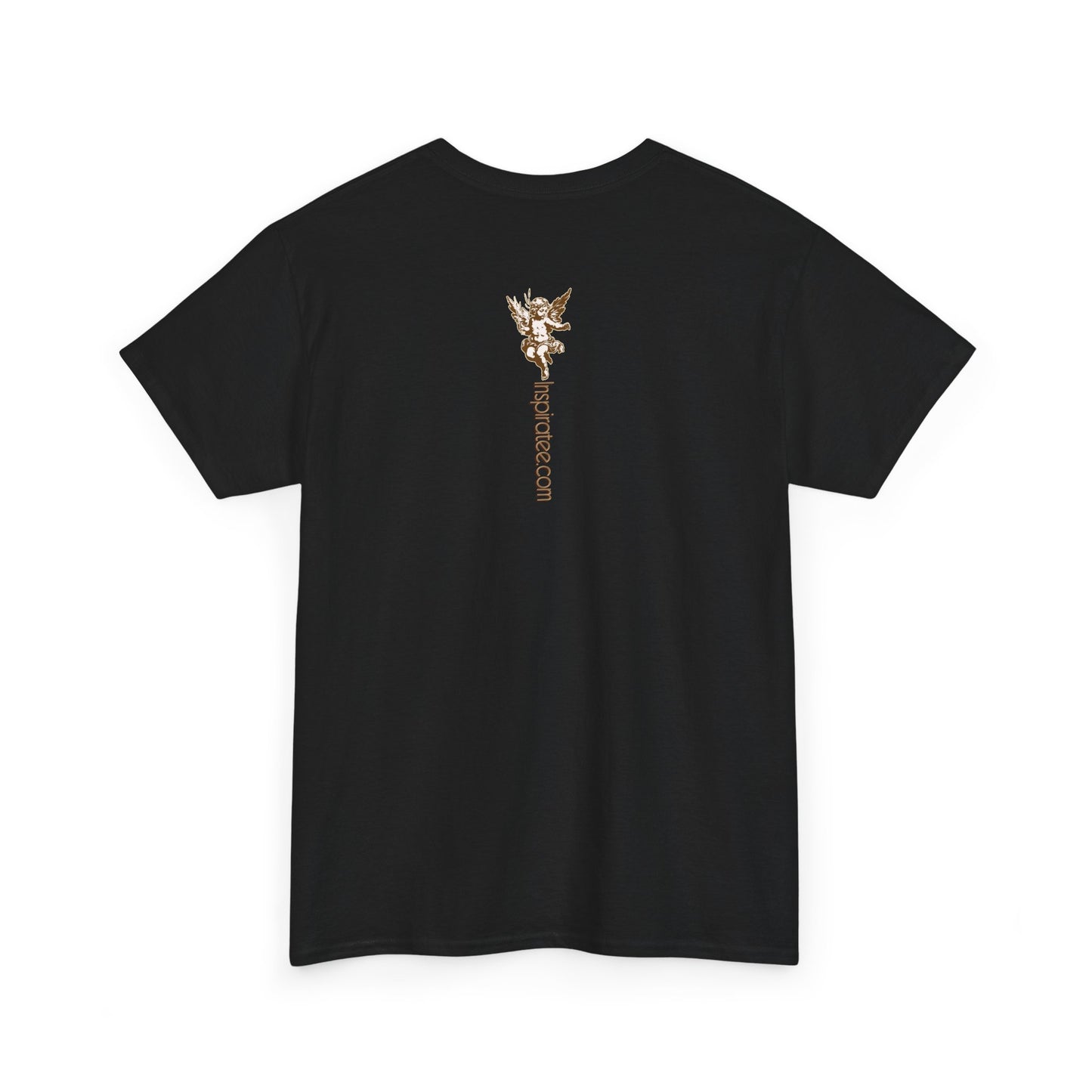 Angel Illustration Tee — "Pray for Me" Vintage Cherub Graphic T‑Shirt