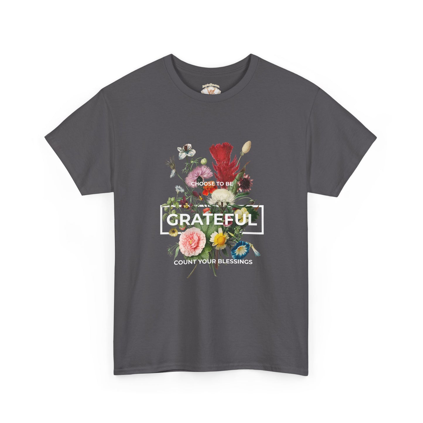 Grateful Floral Tee