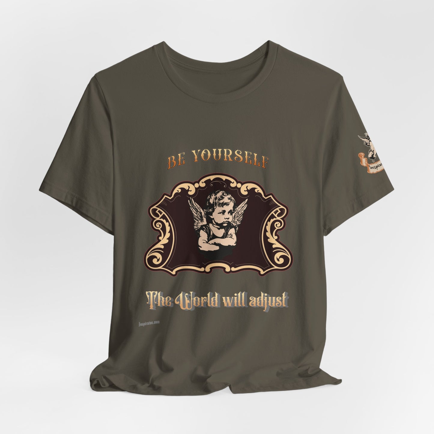 "Be Yourself" Tee — Vintage Cherub Graphic Shirt