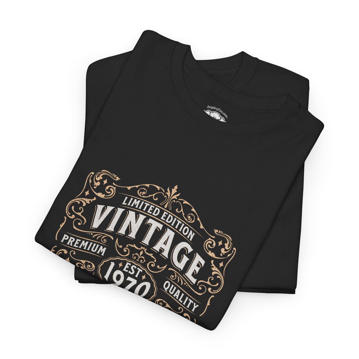 Vintage 1970 Perfection Tee — Retro Born in 1970 Birthday Shirt