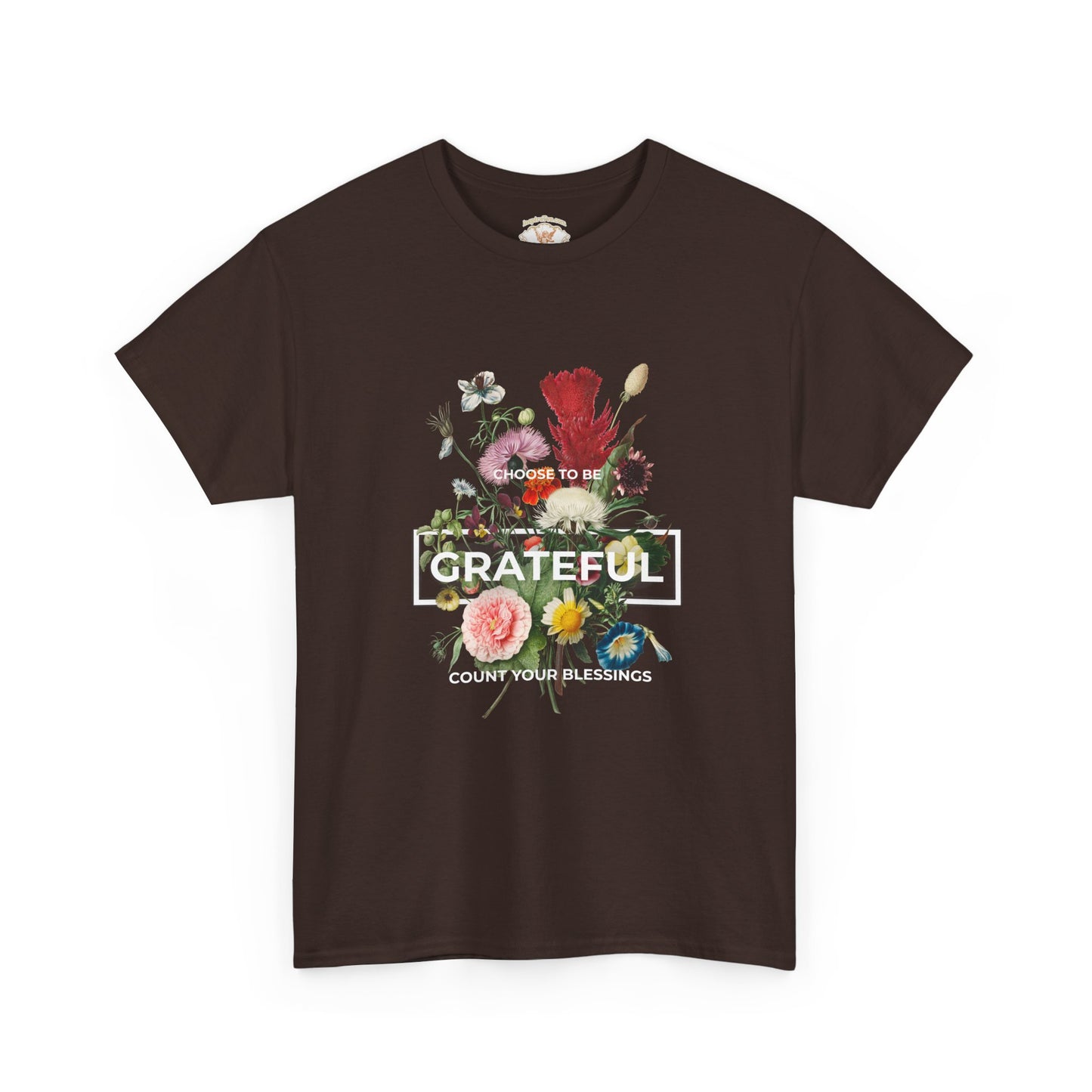 Grateful Floral Tee