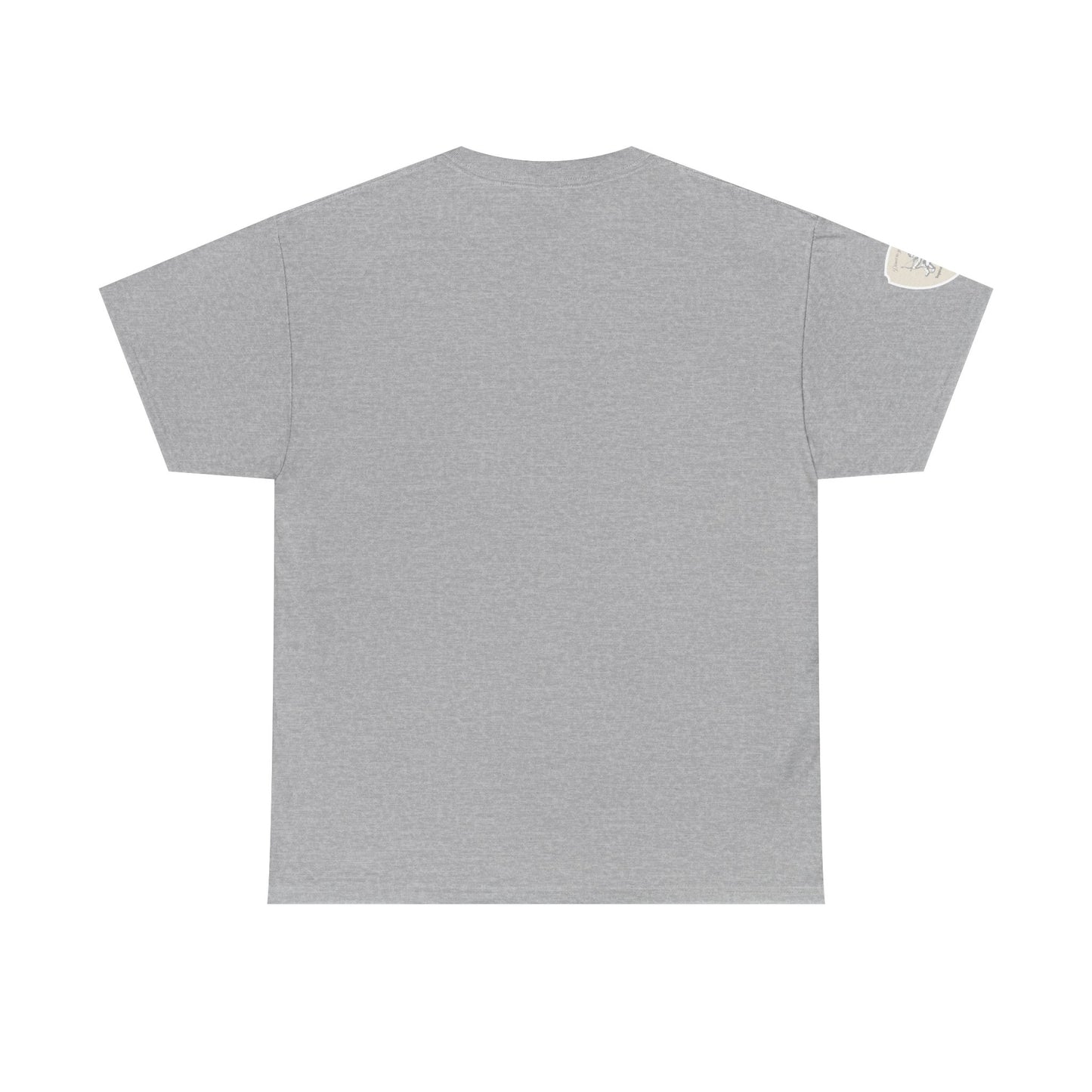 Angel Statue Floral Tee — "Acta Non Verba" Graphic Shirt