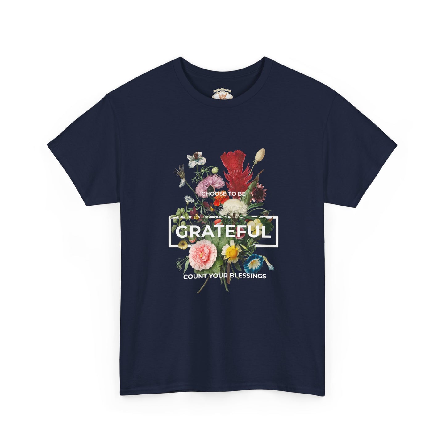 Grateful Floral Tee