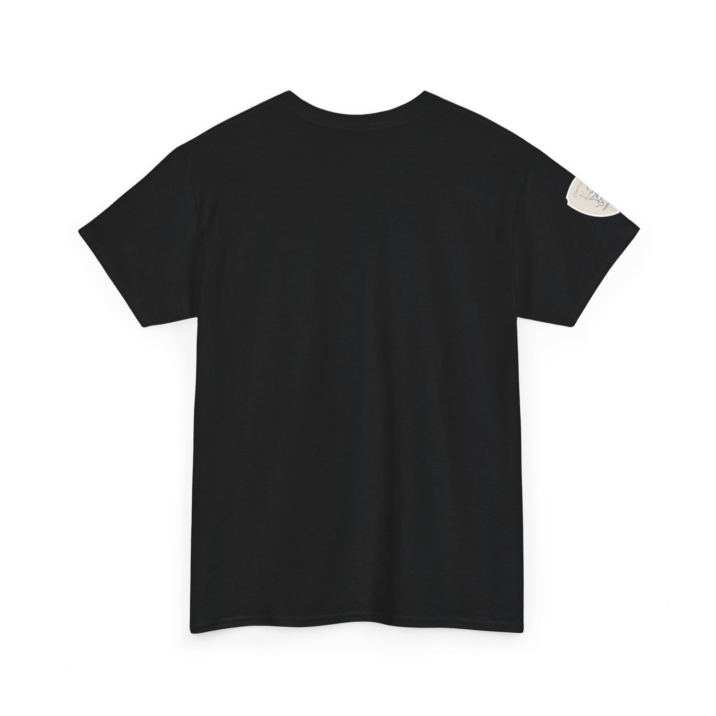 Angel Statue Floral Tee — "Acta Non Verba" Graphic Shirt