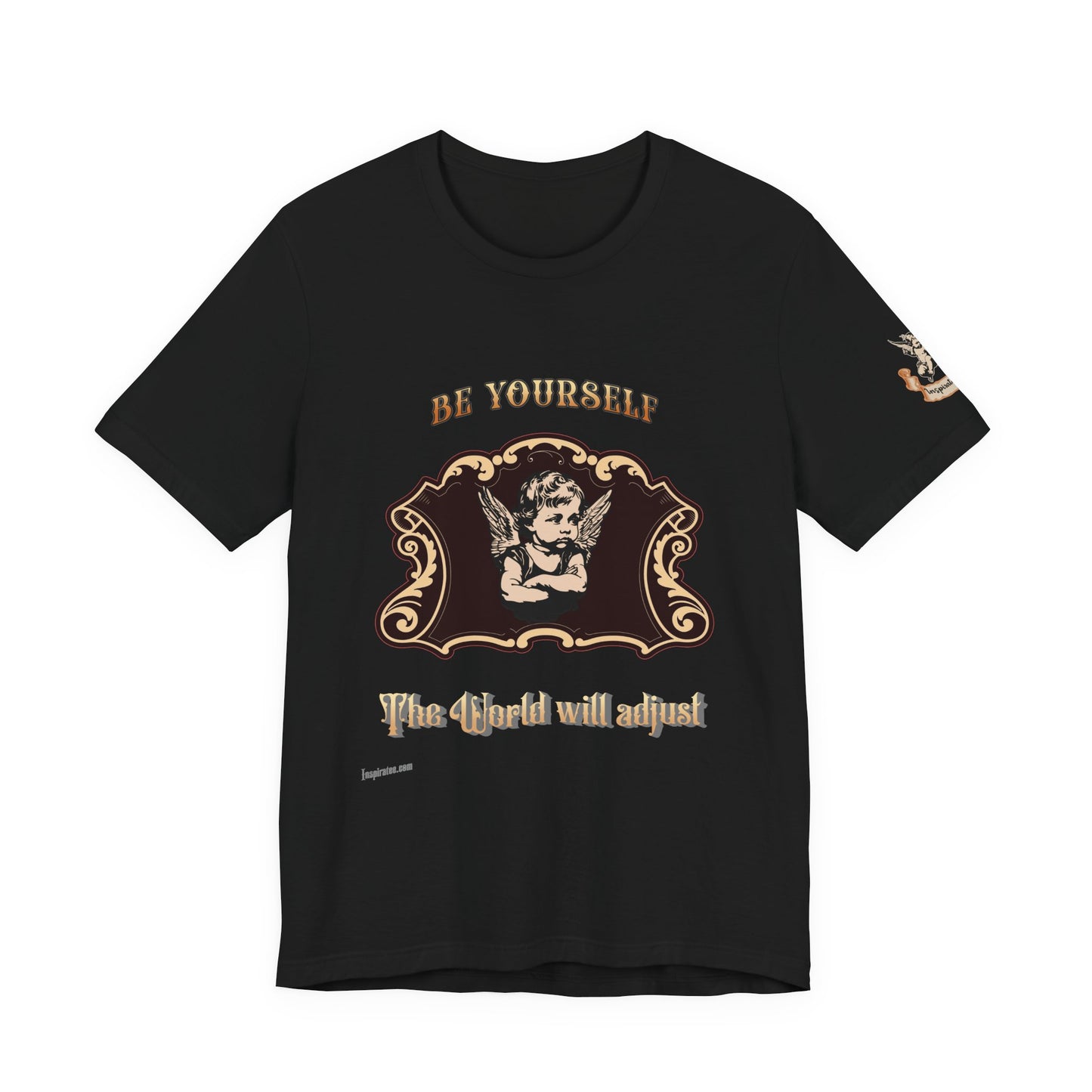 "Be Yourself" Tee — Vintage Cherub Graphic Shirt