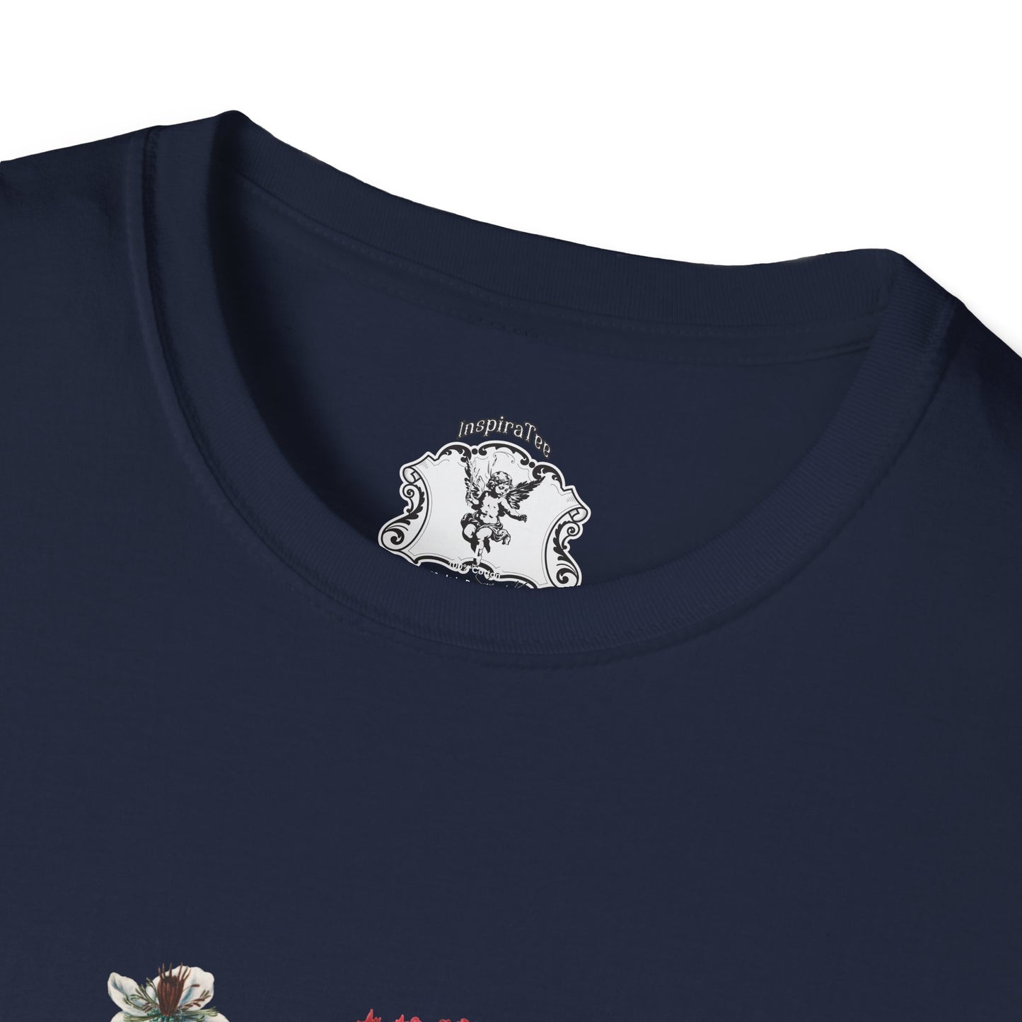 Kind Floral T-Shirt — Vintage Botanical 'KIND' Graphic Tee
