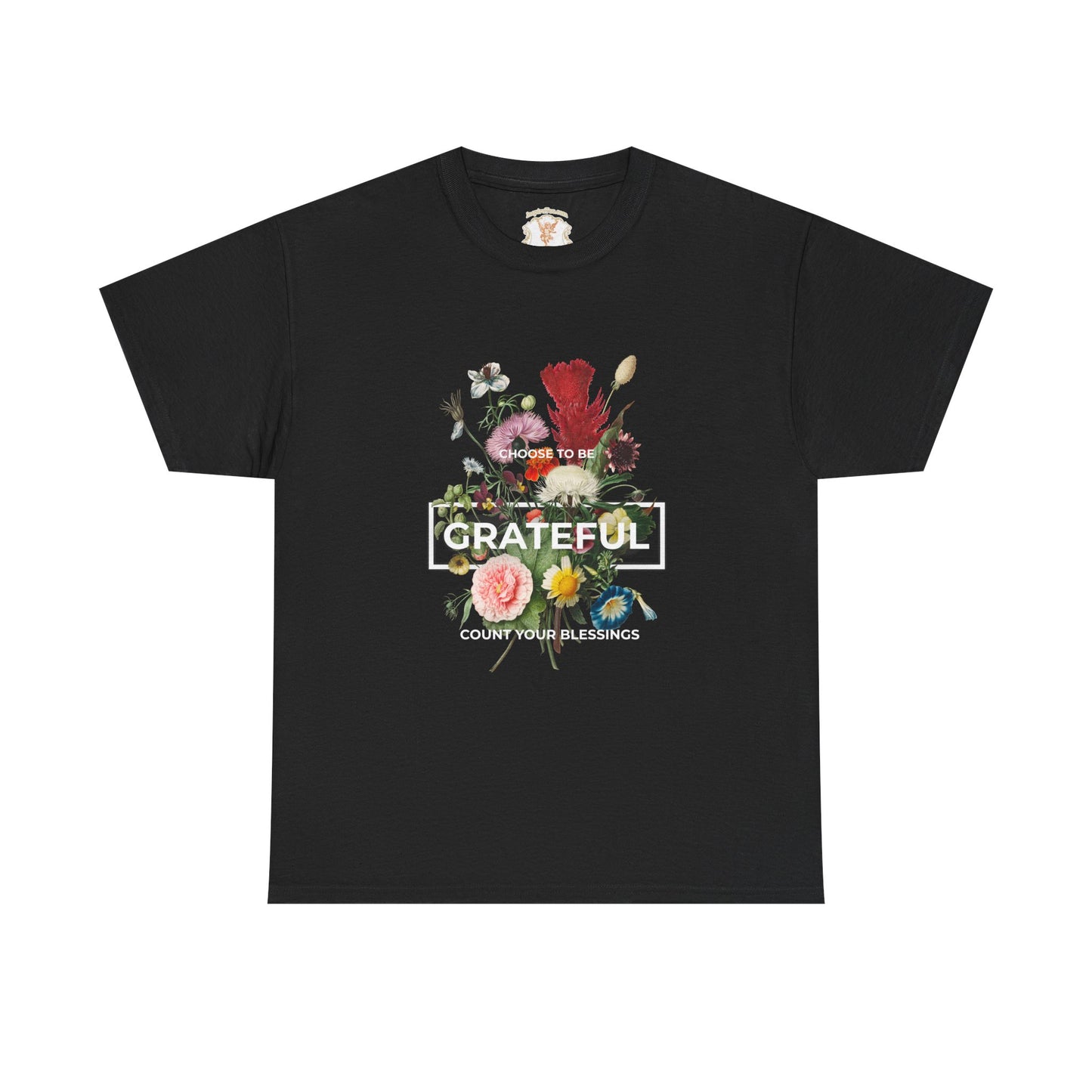 Grateful Floral Tee
