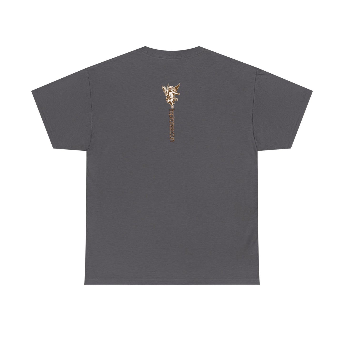 Angel Illustration Tee — "Pray for Me" Vintage Cherub Graphic T‑Shirt