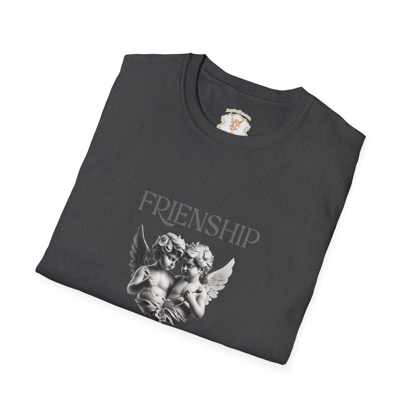 Friendship Angel Graphic T‑Shirt — Cherub Vintage Print Tee