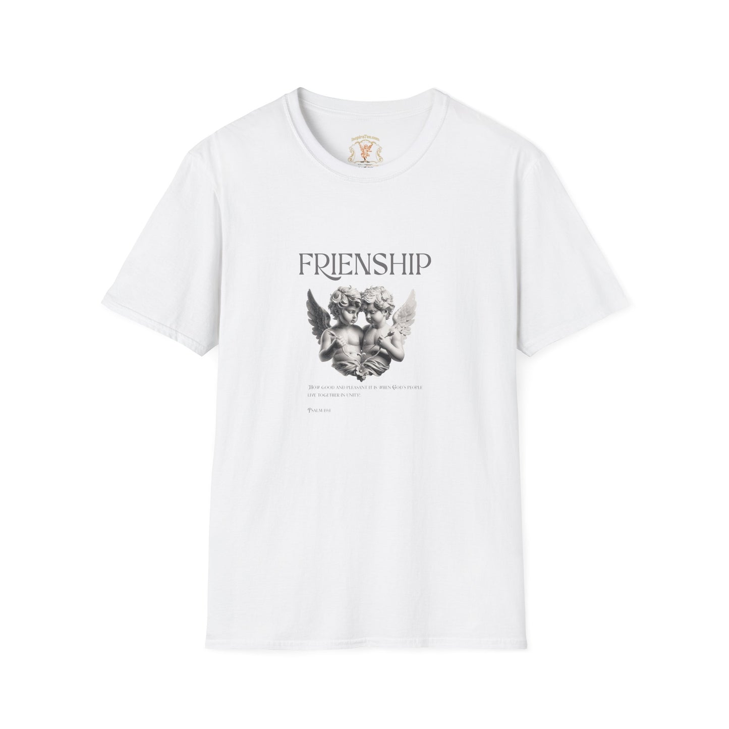 Friendship Angel Graphic T‑Shirt — Cherub Vintage Print Tee