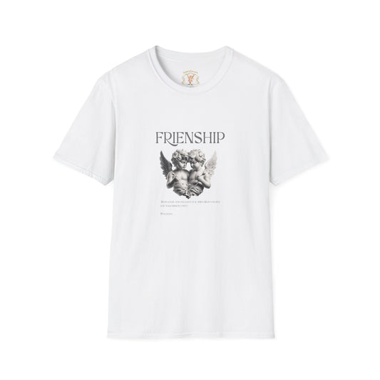 Friendship Angel Graphic T‑Shirt — Cherub Vintage Print Tee