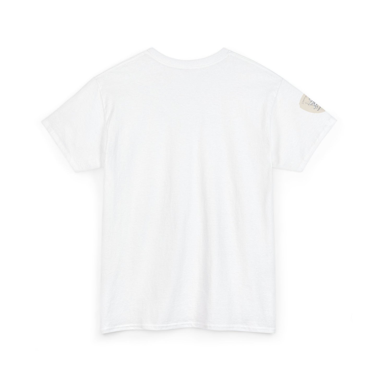Angel Statue Floral Tee — "Acta Non Verba" Graphic Shirt