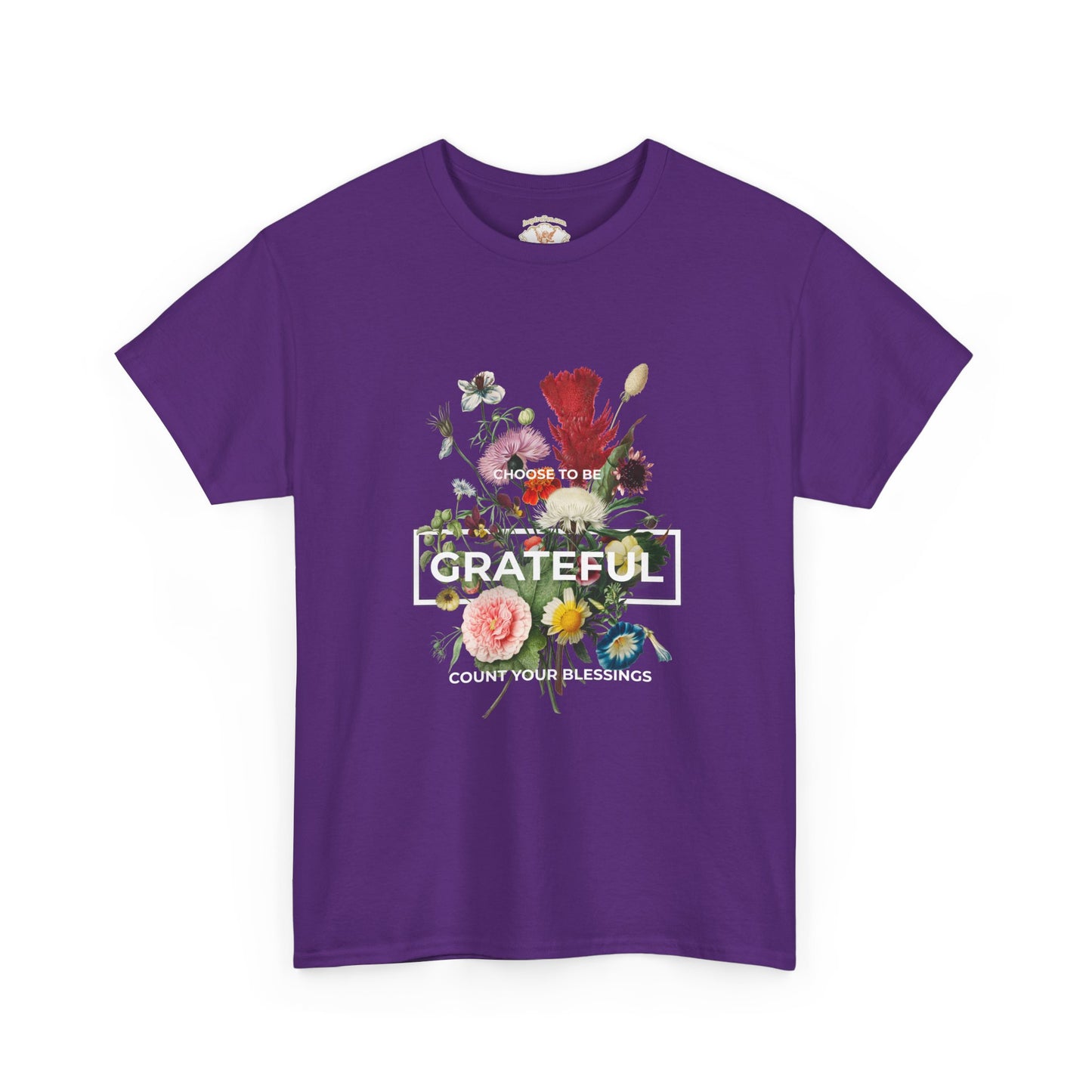 Grateful Floral Tee