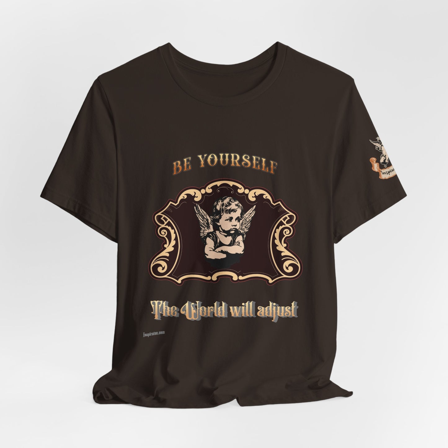 "Be Yourself" Tee — Vintage Cherub Graphic Shirt