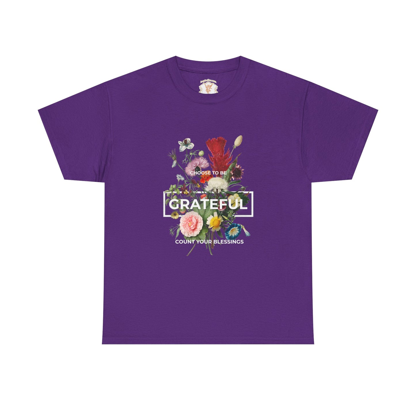 Grateful Floral Tee
