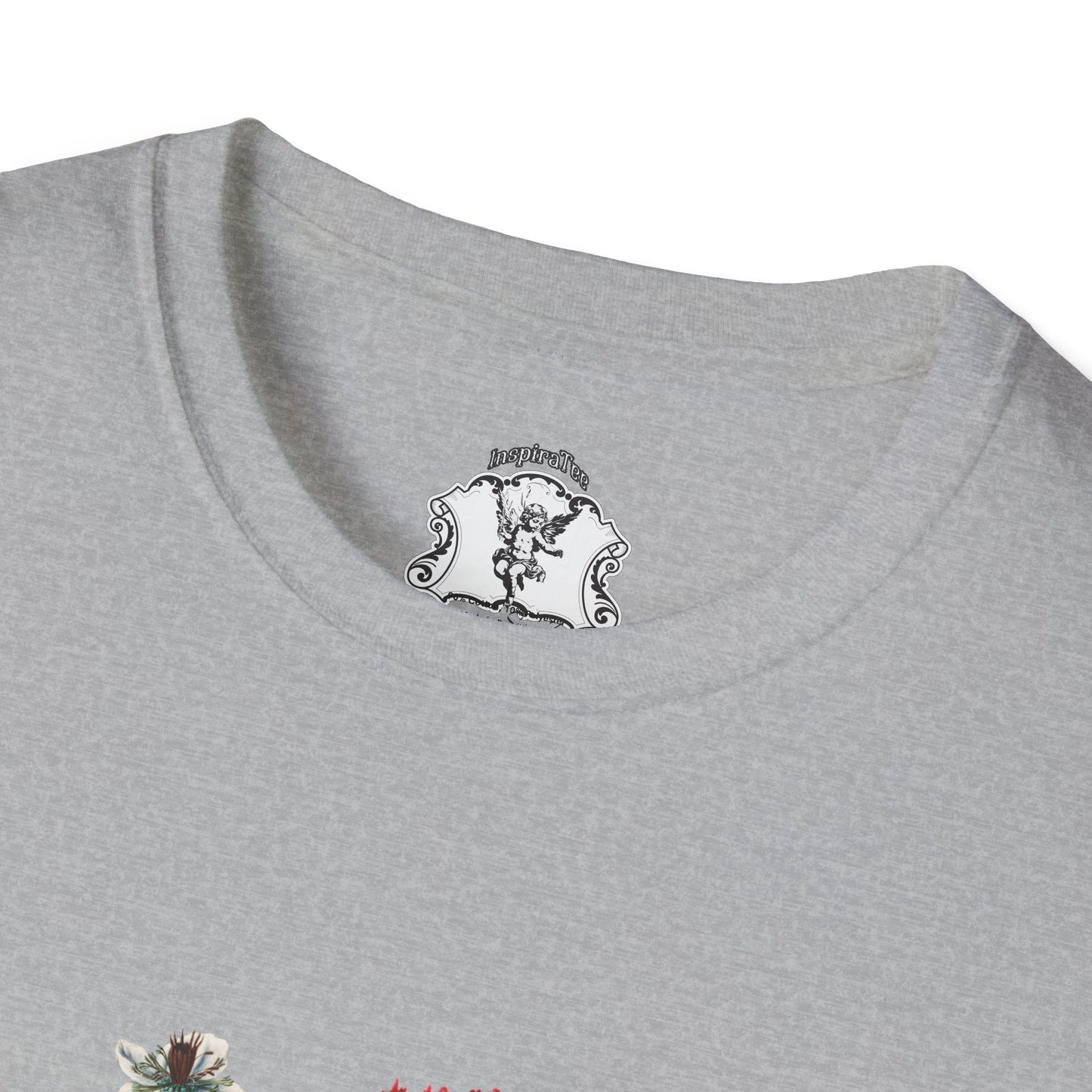 Kind Floral T-Shirt — Vintage Botanical 'KIND' Graphic Tee