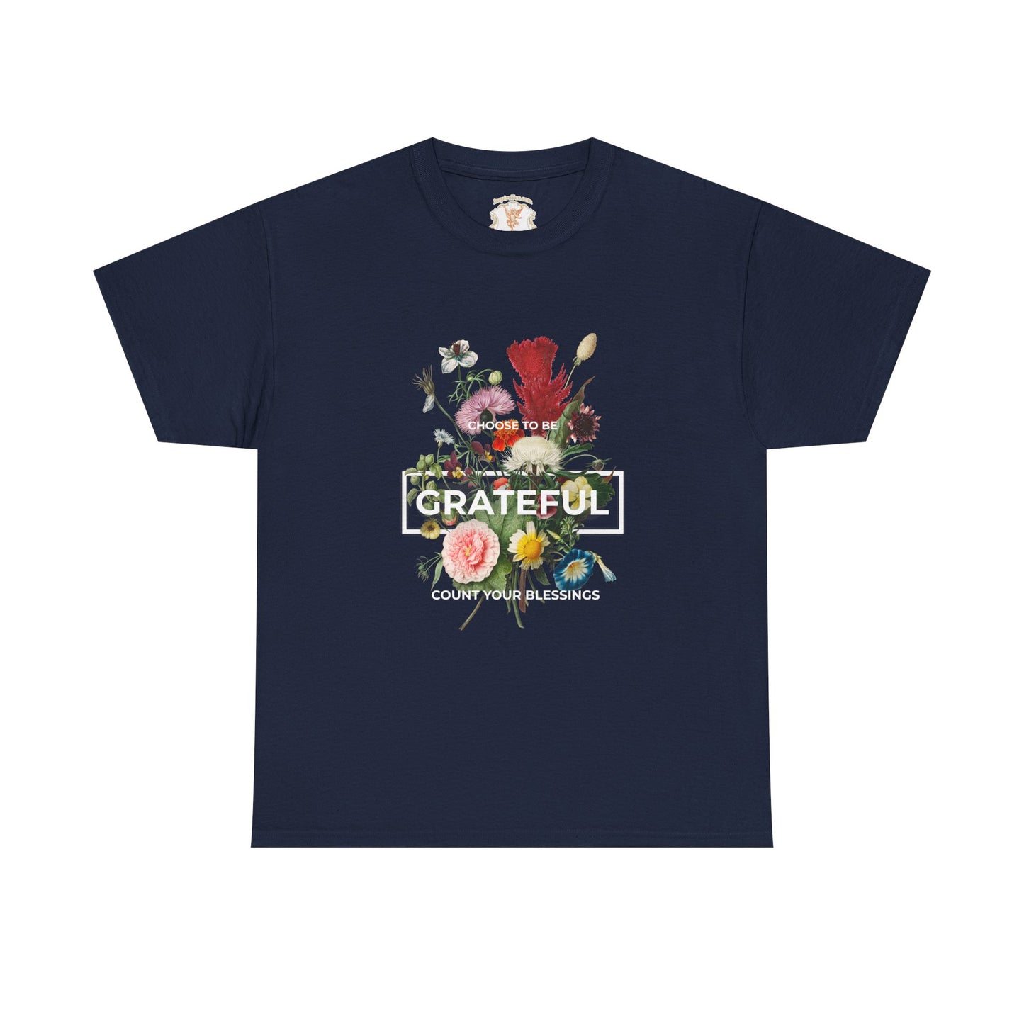 Grateful Floral Tee