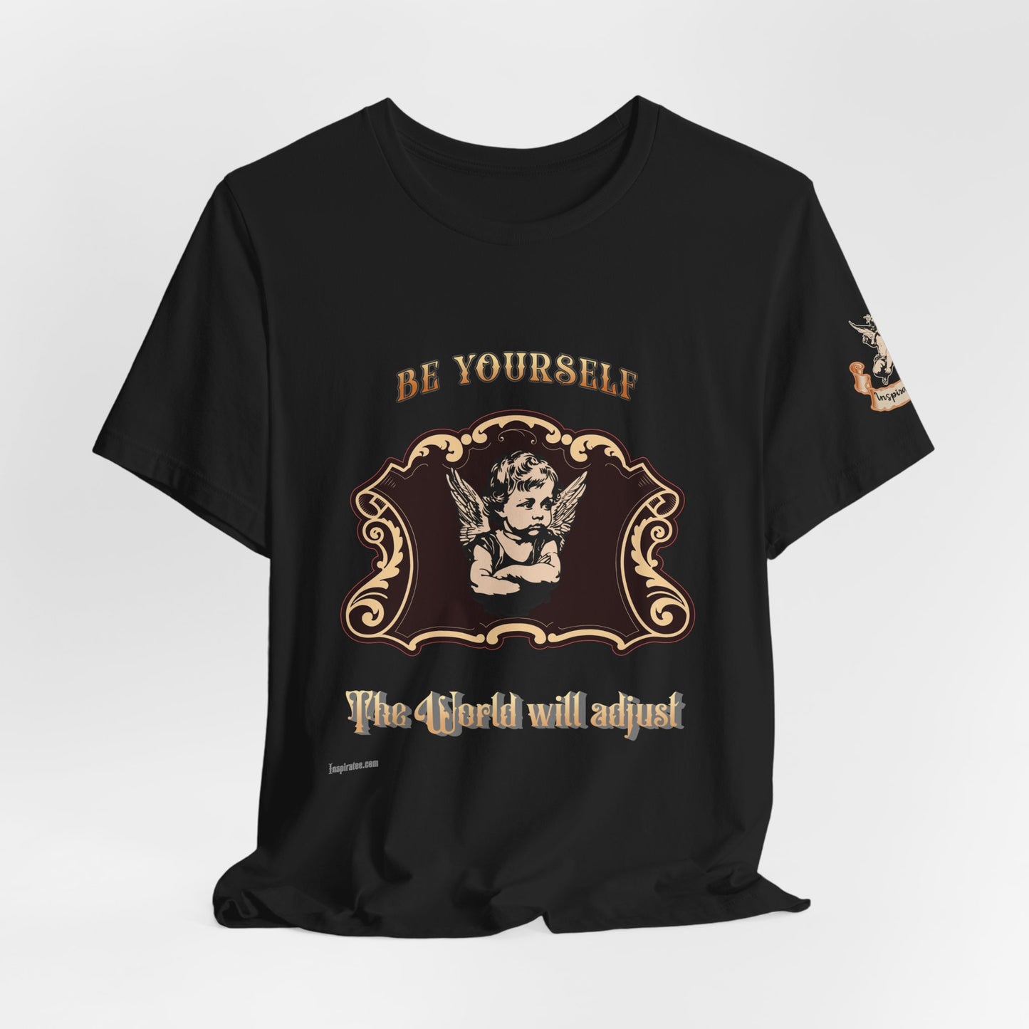 "Be Yourself" Tee — Vintage Cherub Graphic Shirt